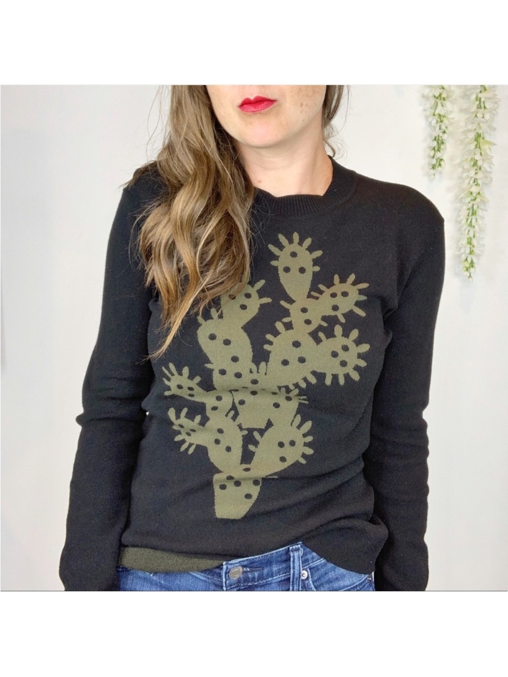 Sportmax Black Knit Sweater